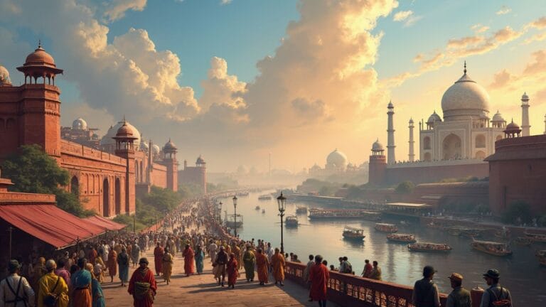 A Historical Overview of India's Iconic Cities and Sites